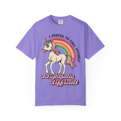Unicorn Delightfully Difficult Shirt
