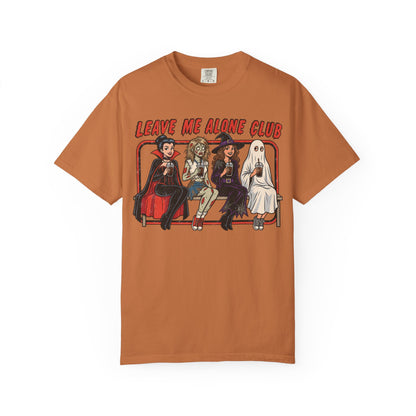 Leave Me Alone Girls Club Halloween Shirt