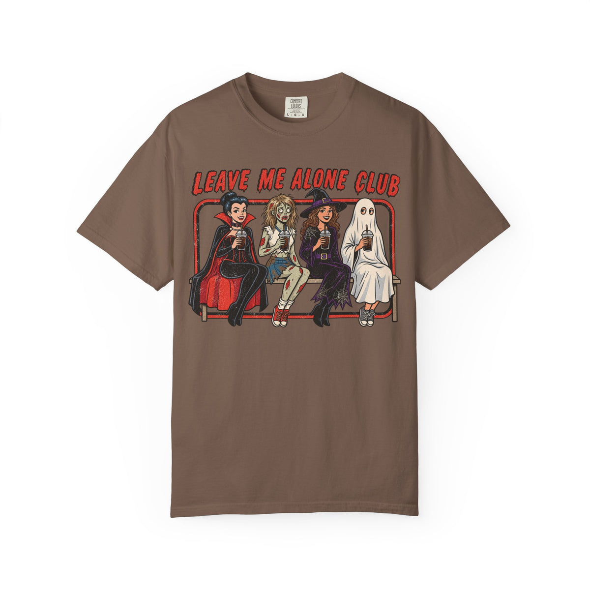 Leave Me Alone Girls Club Halloween Shirt