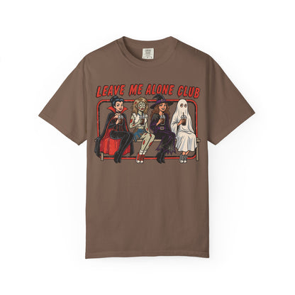 Leave Me Alone Girls Club Halloween Shirt