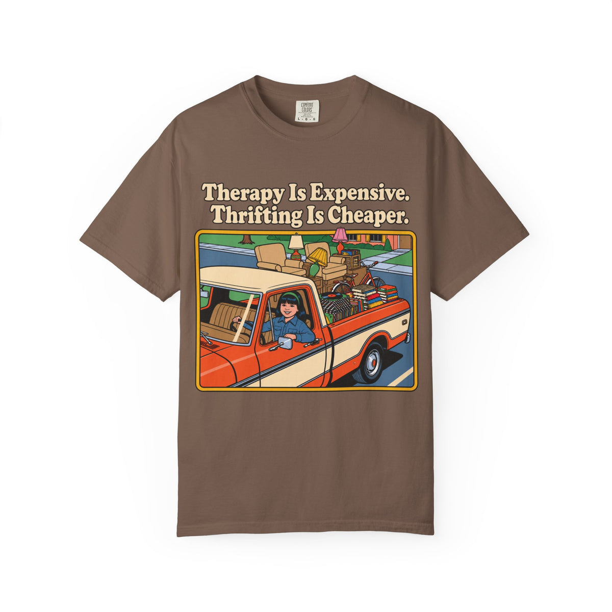 Thrifting and Therapy Shirt