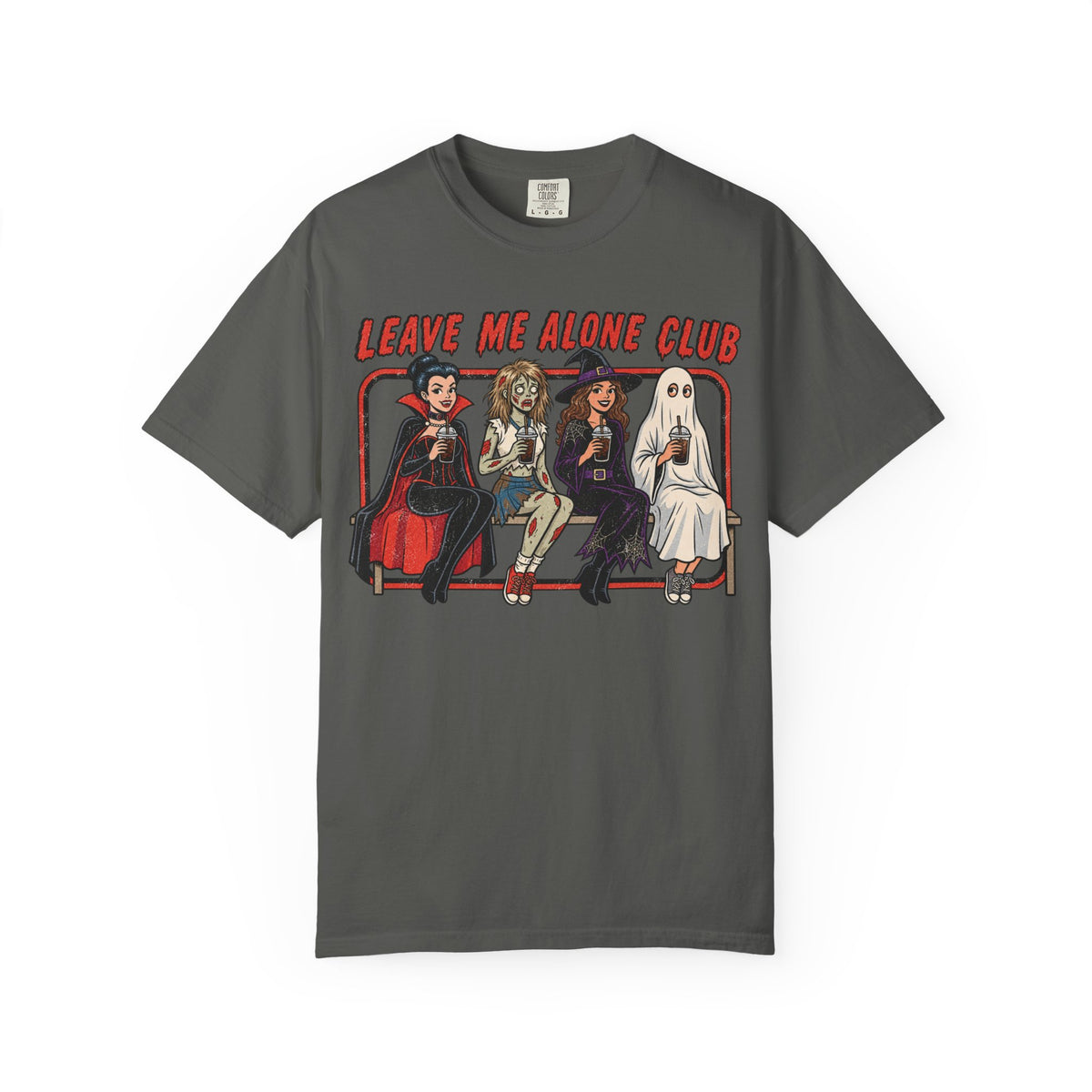 Leave Me Alone Girls Club Halloween Shirt