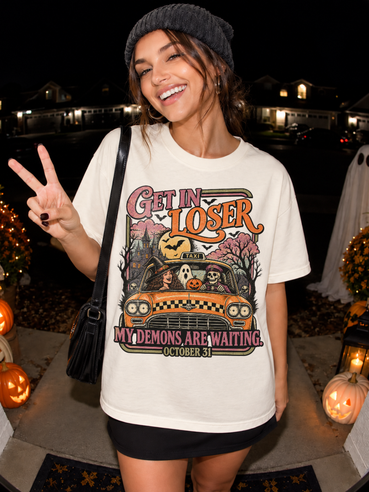 Halloween Get In Loser Shirt