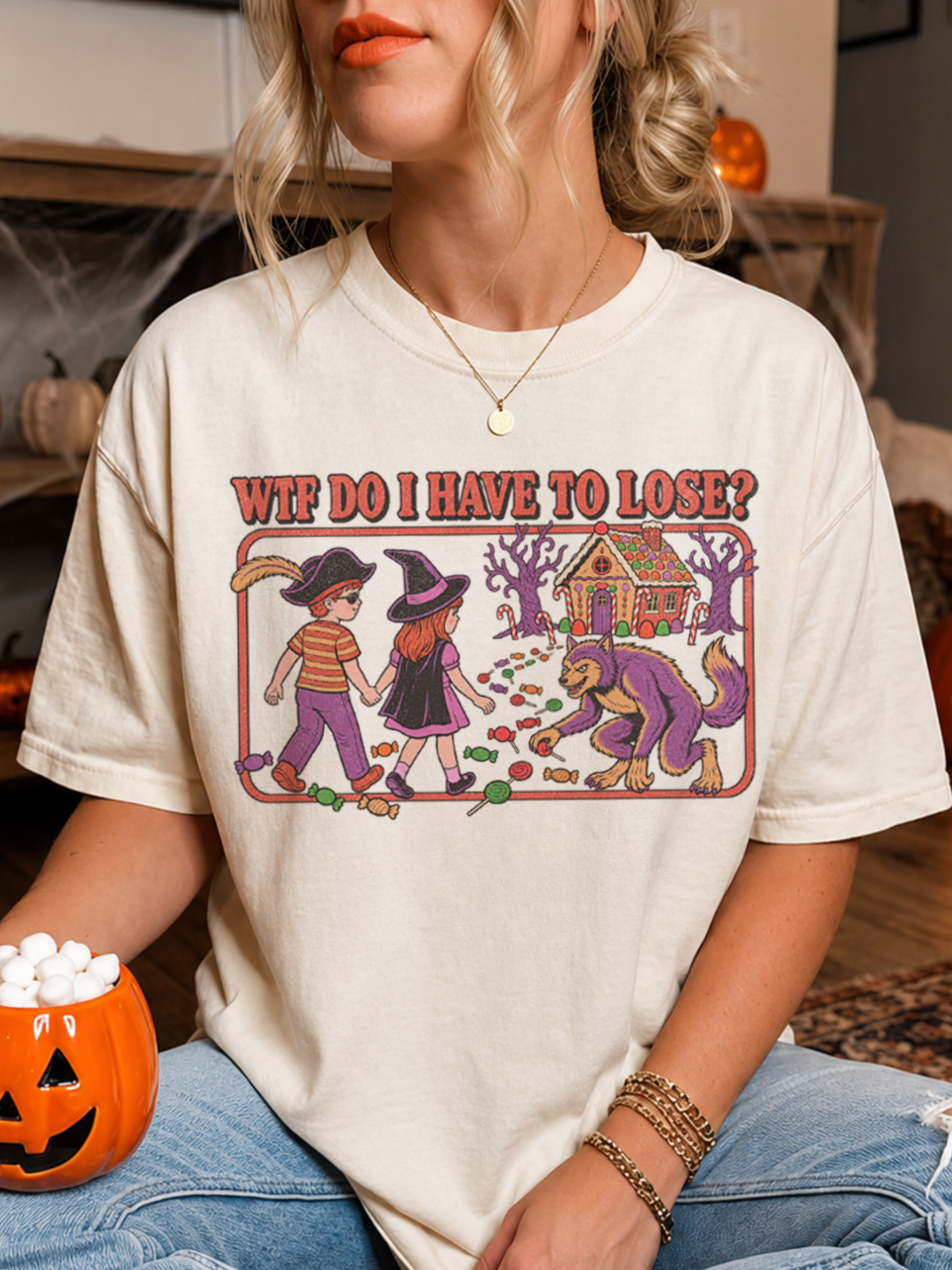 Leave Me Alone Girls Club Halloween Shirt