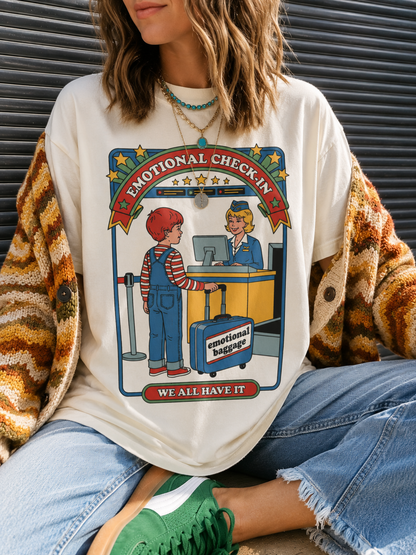 Emotional Check in Shirt